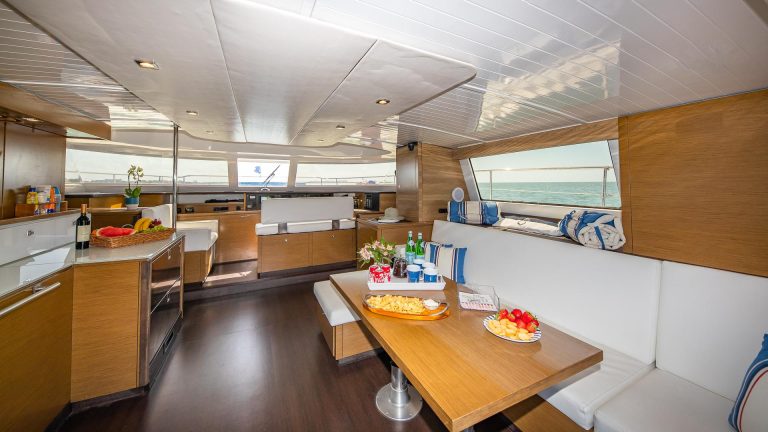 Catamaran Fountaine Pajot 47 – catamaran charter in Lagos, photo 3 | GMS Yachting